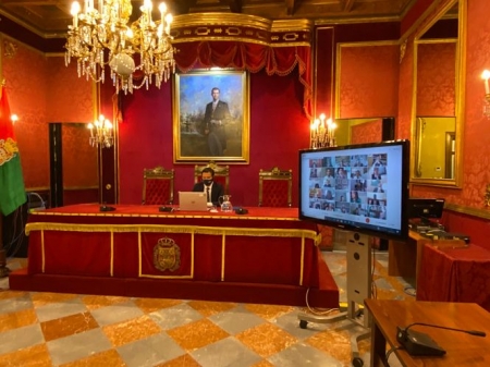 Pleno telemático del Ayuntamiento de Granada (AYTO. GRANADA) Pleno telemático del Ayuntamiento de Granada (AYTO. GRANADA)