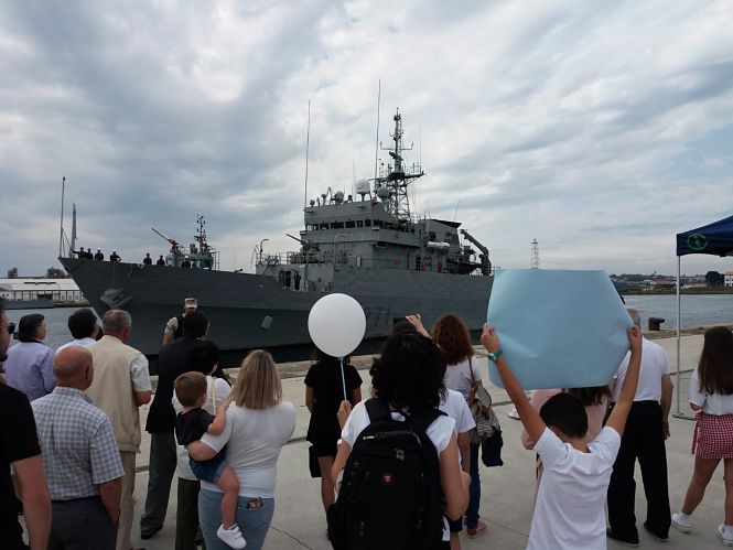 Atraca en Ferrol el `Serviola` , en imagen de archivo (EUROPA PRESS)