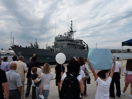 Atraca en Ferrol el `Serviola` , en imagen de archivo (EUROPA PRESS)