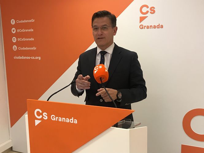 El coordinador provincial de CS, Luis Salvador (CIUDADANOS) 