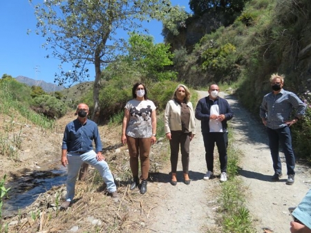 Imagen de la visita a Almuñécar (JUNTA)