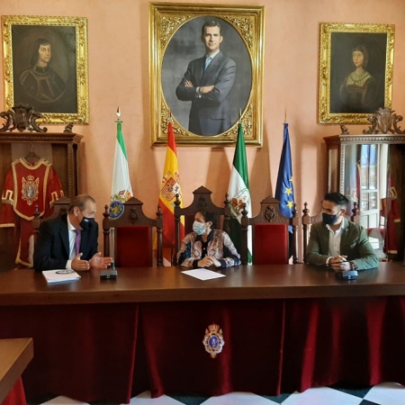 El delegado territorial de Regeneración, Justicia y Administración Local, Enrique Barchino, ha visitado Huéscar (JUNTA) El delegado territorial de Regeneración, Justicia y Administración Local, Enrique Barchino, ha visitado Huéscar (JUNTA)