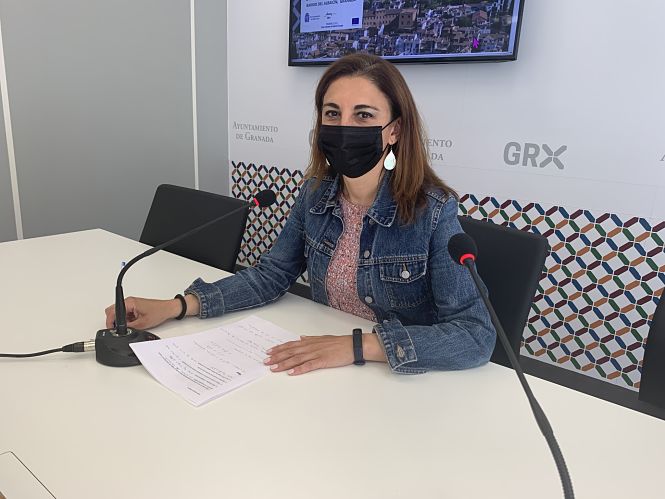 La Concejal del PSOE en el Ayuntamiento de Granada, Raquel Ruz (PSOE)
