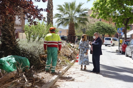 Actuaciones en los jardines del barrio de los Periodistas (JAVIER ALGARRA / AYUNTAMIENTO) Actuaciones en los jardines del barrio de los Periodistas (JAVIER ALGARRA / AYUNTAMIENTO)