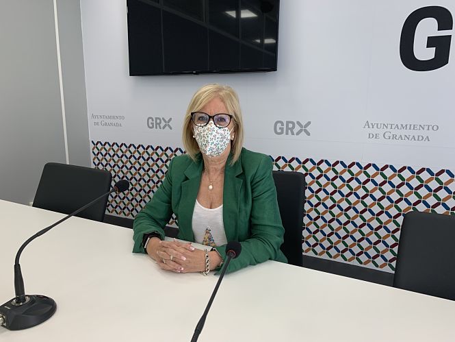 La cocnejal del PSOE en el Ayuntamiento de Granada, María de Leyva (PSOE)