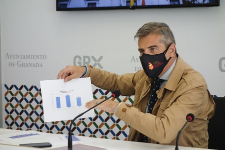 El Concejal de Movilidad en el ayuntamiento de Granada, César Díaz (JAVIER ALGARRA / AYUNTAMIENTO) El Concejal de Movilidad en el ayuntamiento de Granada, César Díaz (JAVIER ALGARRA / AYUNTAMIENTO)