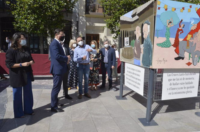 Carocas en la Plaza del Carmen, en 2020 (AYUNTAMIENTO)