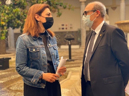 Los concejales del PSOE en el Ayuntamiento de Granada, José María Corpas y Raquel Ruz (PSOE) Los concejales del PSOE en el Ayuntamiento de Granada, José María Corpas y Raquel Ruz (PSOE)