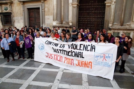 Concentración contra la violencia machista en apoyo a Juana Rivas (ÁLEX CÁMARA/EUROPA PRESS) 