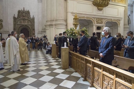 Procesión claustral del Corpus 2020 (ARZOBISPADO DE GRANADA)