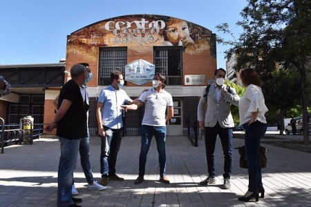 El portavoz de Unidas Podemos por Andalucía y coordinador general de IU Andalucía, Toni Valero, en la zona Norte de Granada (IU ANDALUCÍA) El portavoz de Unidas Podemos por Andalucía y coordinador general de IU Andalucía, Toni Valero, en la zona Norte de Granada (IU ANDALUCÍA)