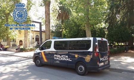 Imagen de un furgón policial (POLICÍA NACIONAL) Imagen de un furgón policial (POLICÍA NACIONAL)