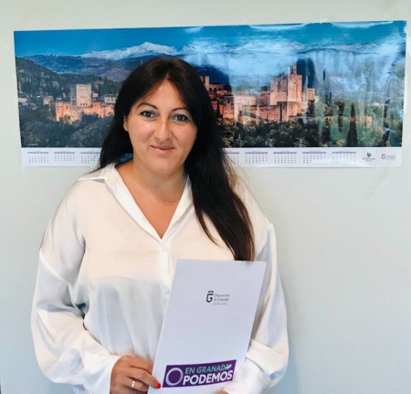 La Diputada Provincial de Podemos, Alejandra Durán (PODEMOS) La Diputada Provincial de Podemos, Alejandra Durán (PODEMOS)