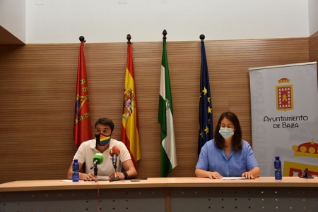 Rueda de prensa de valoración del pleno (AYTO. BAZA) 