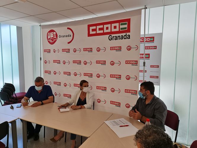 Reunión de Concha Insúa con los sindicatos (CIUDADANOS) 