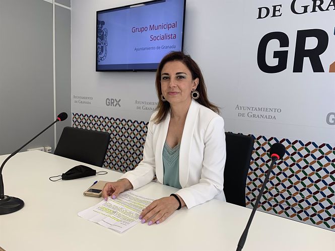 La viceportavoz del PSOE en el Ayuntamiento de Granada Raquel Ruz en una imagen de archivo (PSOE) 