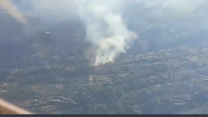 Lugar donde se ha producido el incendio (INFOCA) 