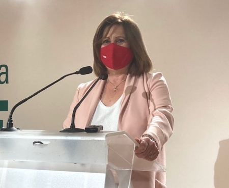 La parlamentaria andaluza del PSOE, María José Sánchez Rubio (PSOE) La parlamentaria andaluza del PSOE, María José Sánchez Rubio (PSOE)