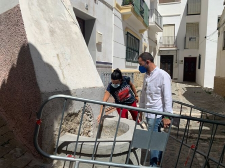 Imagen de la visita a las obras (AYTO. ALMUÑECAR) Imagen de la visita a las obras (AYTO. ALMUÑECAR)