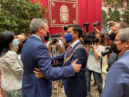 Juan Espadas y Francisco Cuenca (PSOE) 