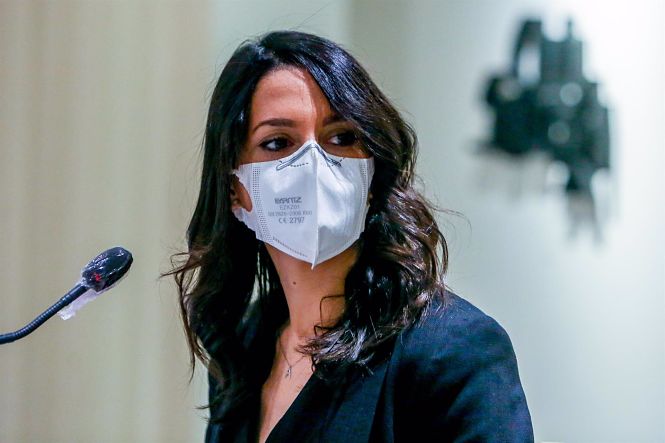 La presidenta de Ciudadanos, Inés Arrimadas (RICARDO RUBIO / EUROPA PRESS)