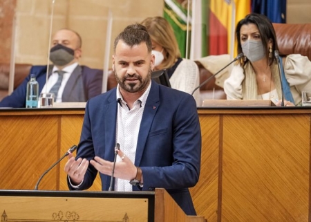 El parlamentario de IU por Unidas Podemos por Andalucía, Chus Fernández (IU) El parlamentario de IU por Unidas Podemos por Andalucía, Chus Fernández (IU)
