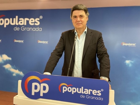 Carlos Rojas hoy en la sede provincial del PP de Granada (PP) Carlos Rojas hoy en la sede provincial del PP de Granada (PP)