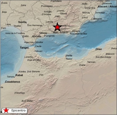 Terremoto con epicentro en La Zubia (IGN SISMOLOGIA) 