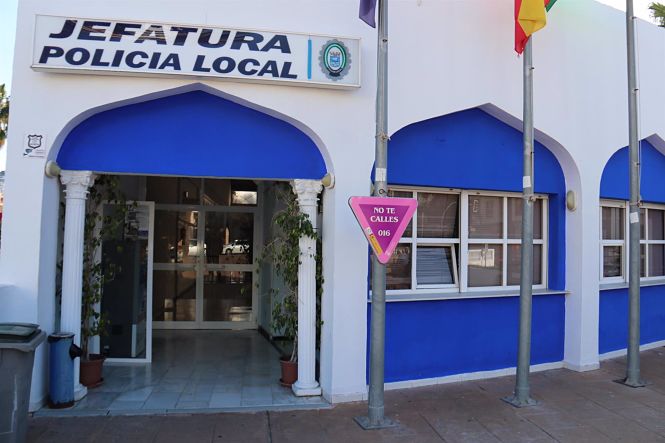 Jefatura de la Policía Local de Almuñécar, en imagen de archivo (AYUNTAMIENTO) 