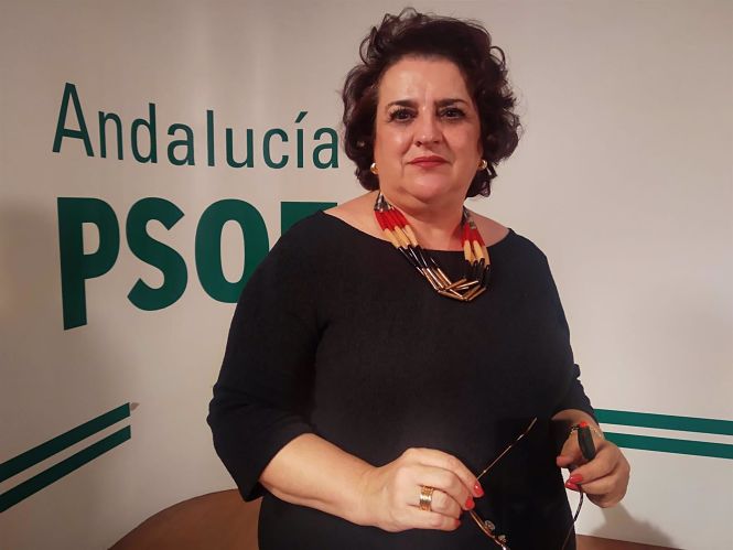 La parlamentaria andaluza del PSOE Teresa Jiménez, en imagen de archivo (PSOE)
