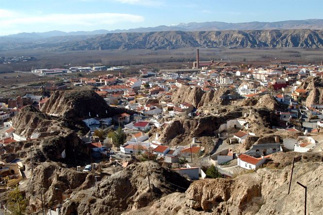 Vista panorámica de Benalúa (DIPUTACIÓN DE GRANADA-ARCHIVO) 
