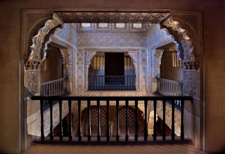 Planta superior del `hammam` o baño de vapor del Palacio de Comares de la Alhambra, en imagen de archivo (PATRONATO DE LA ALHAMBRA Y EL GENERALIFE)