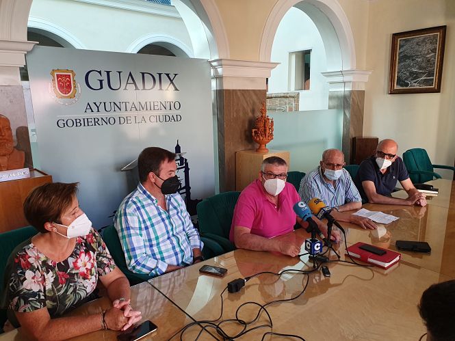 Imagen de la presentación de los actos (AYTO. GUADIX) 