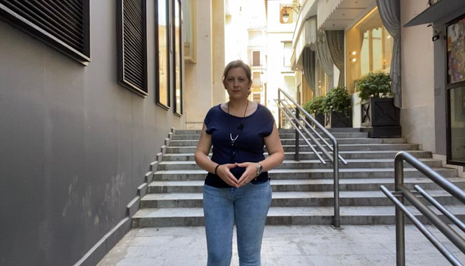 La concejal de VOX en el Ayuntamiento de Granada, Beatriz Sánchez (VOX) 