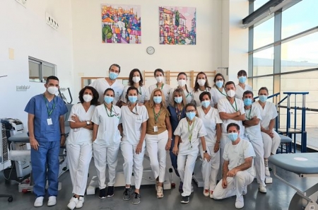 Equipo de fisioterapia del Hospital Clínico San Cecilio (HUSC) Equipo de fisioterapia del Hospital Clínico San Cecilio (HUSC)