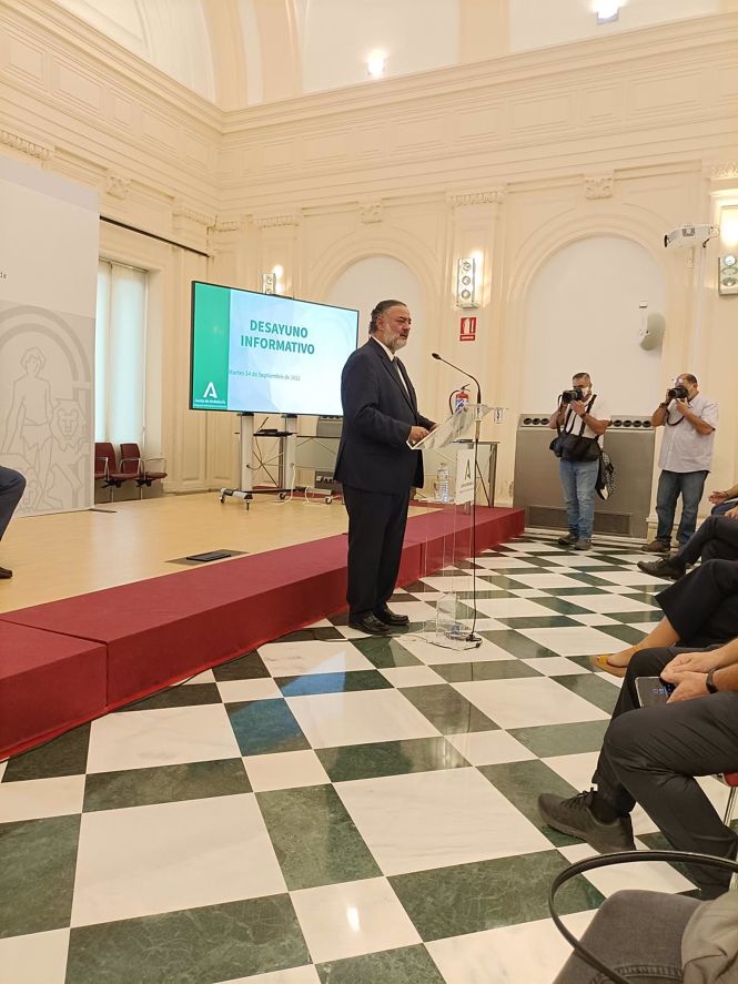 El delegado del Gobierno andaluz en Granada, Pablo García (EUROPA PRESS) 