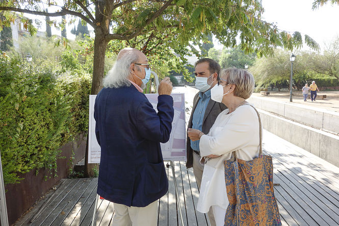 Presentación del proyecto de arreglo del Parque Zen (JAVIER ALGARRA / AYUNTAMIENTO)