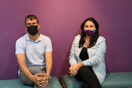 Pedro Honrubia y Alejandra Durán (UNIDAS PODEMOS) Pedro Honrubia y Alejandra Durán (UNIDAS PODEMOS)