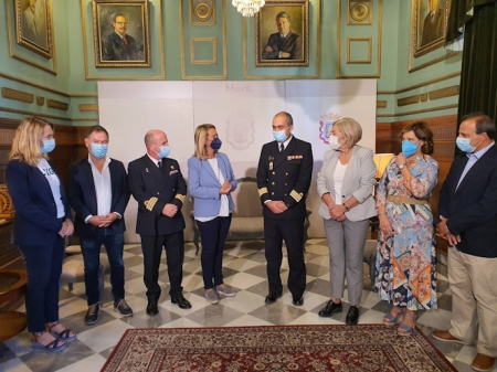 Recepción al capitán de la fragata (AYTO. MOTRIL) Recepción al capitán de la fragata (AYTO. MOTRIL)