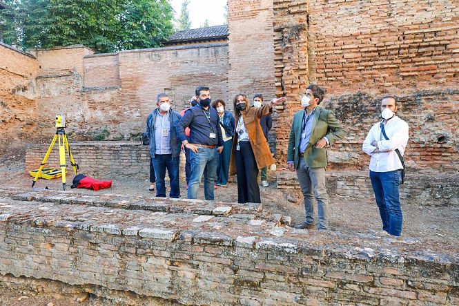 La Alhambra inicia trabajos arqueológicos en el jardín de la Alamedilla (PATRONATO DE LA ALHAMBRA Y EL GENERALIFE)