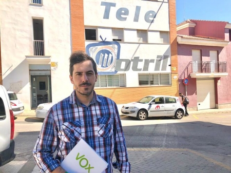 El consejero de la Radiotelevisión Municipal de Motril en representación de VOX, José Manuel Pérez Padial (VOX MOTRIL) El consejero de la Radiotelevisión Municipal de Motril en representación de VOX, José Manuel Pérez Padial (VOX MOTRIL)