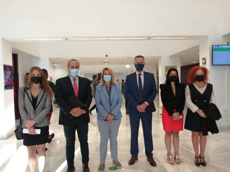 Imagen de la visita a los juzgados de Motril (JUNTA) Imagen de la visita a los juzgados de Motril (JUNTA)