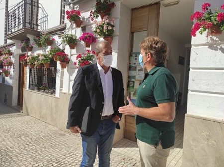 Imagen de la visita a Castril (JUNTA)