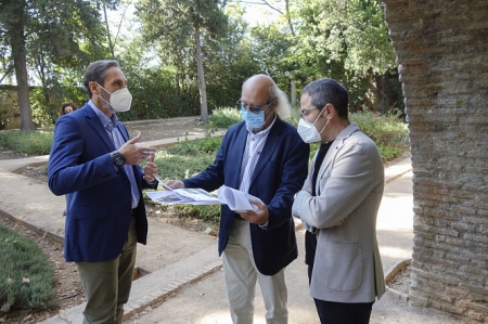 Imagen de la visita al Carmen de los Mártires (AYTO. GRANADA) Imagen de la visita al Carmen de los Mártires (AYTO. GRANADA)
