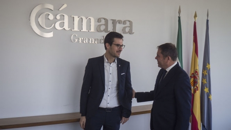 Visita de la Delegación de Friburgo a la sede de la Cámara de Comercio (CÁMARA GRANADA) Visita de la Delegación de Friburgo a la sede de la Cámara de Comercio (CÁMARA GRANADA)