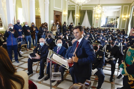 Actos por el patrón de la Policía Local (JAVIER ALGARRA / AYUNTAMIENTO) Actos por el patrón de la Policía Local (JAVIER ALGARRA / AYUNTAMIENTO)