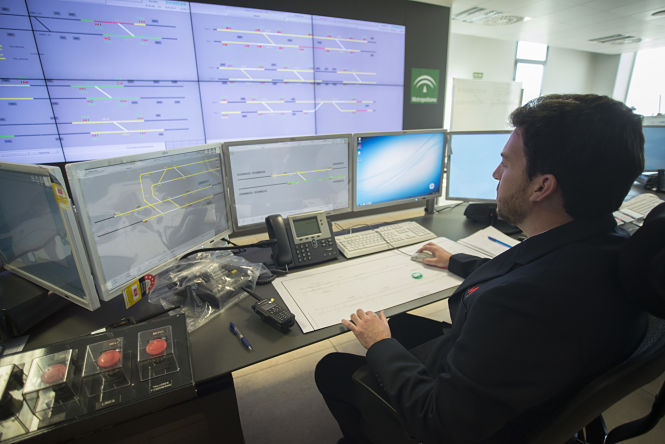 Centro de control de Metro Granada (JUNTA)