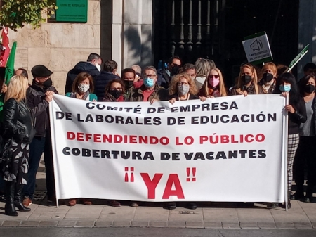 Imagen de la concentración (CCOO) Imagen de la concentración (CCOO)