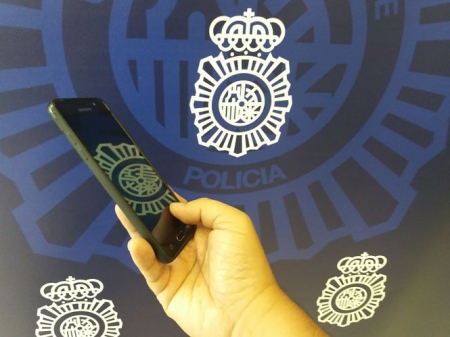 Imagen de recurso de un telefono movil (POLICIA NACIONAL)