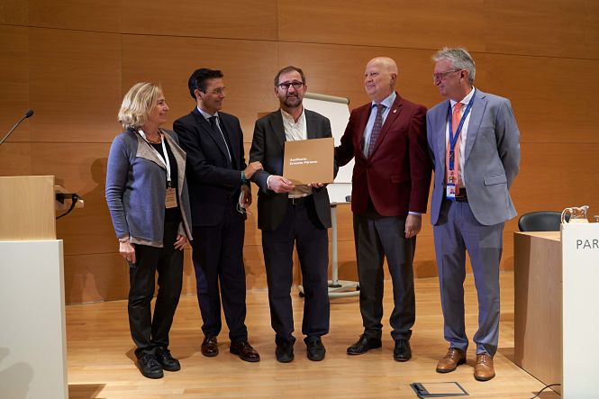 Homenaje a Ernesto Páramo en la XXI Reunión de Museos y Centros de Ciencia (PARQUE DE LAS CIENCIAS)